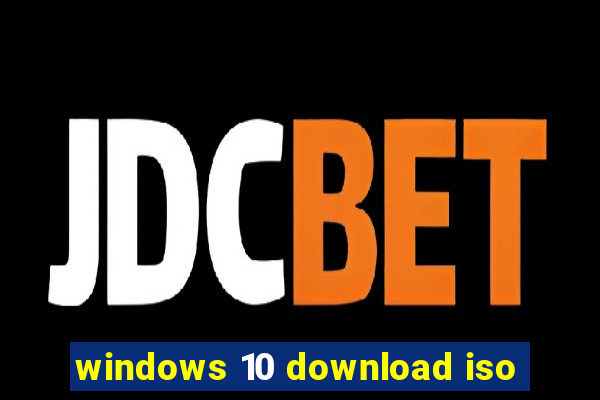 windows 10 download iso